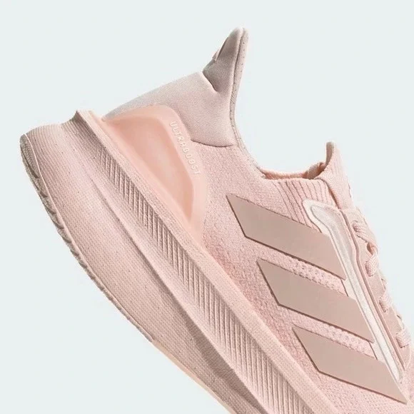 9W / 8M‎ - [NEW] Women's adidas UltraBoost 5X Running Shoes 'Sandy Pink' JH7253 - Picture 7 of 10
